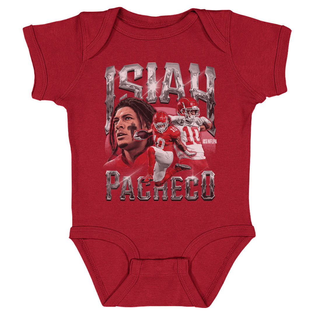 Isiah Pacheco Kids Baby Onesie | 500 LEVEL