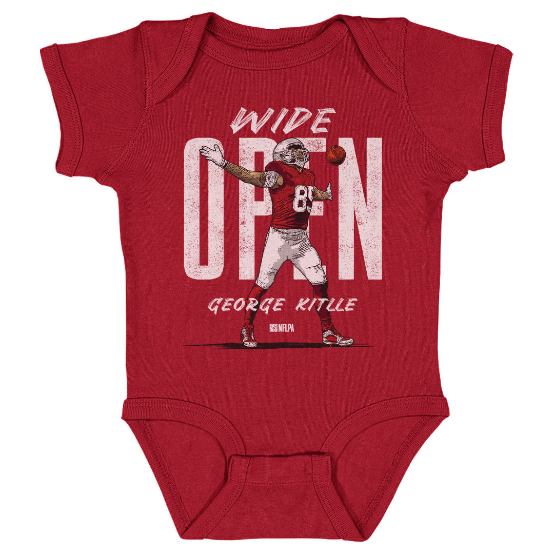 George Kittle Kids Baby Onesie | 500 LEVEL