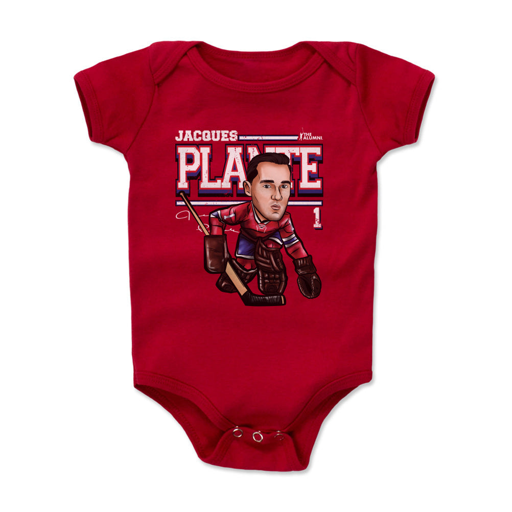 Jacques Plante Kids Baby Onesie | 500 LEVEL