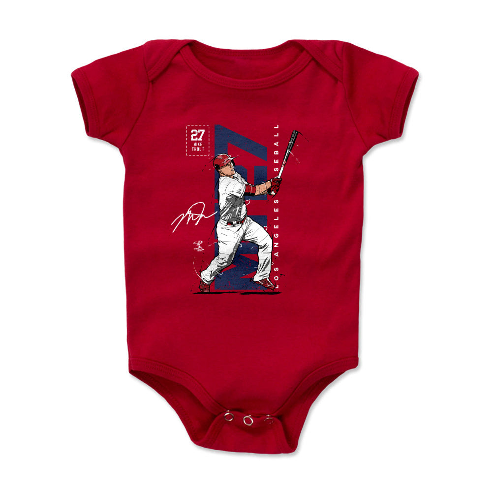 Mike Trout Kids Baby Onesie | 500 LEVEL