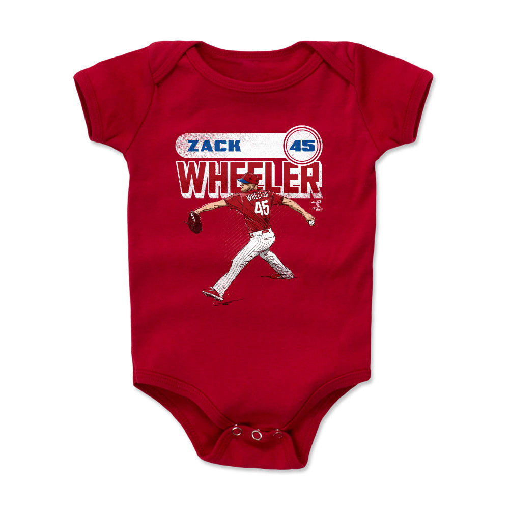 Zack Wheeler Kids Baby Onesie | 500 LEVEL