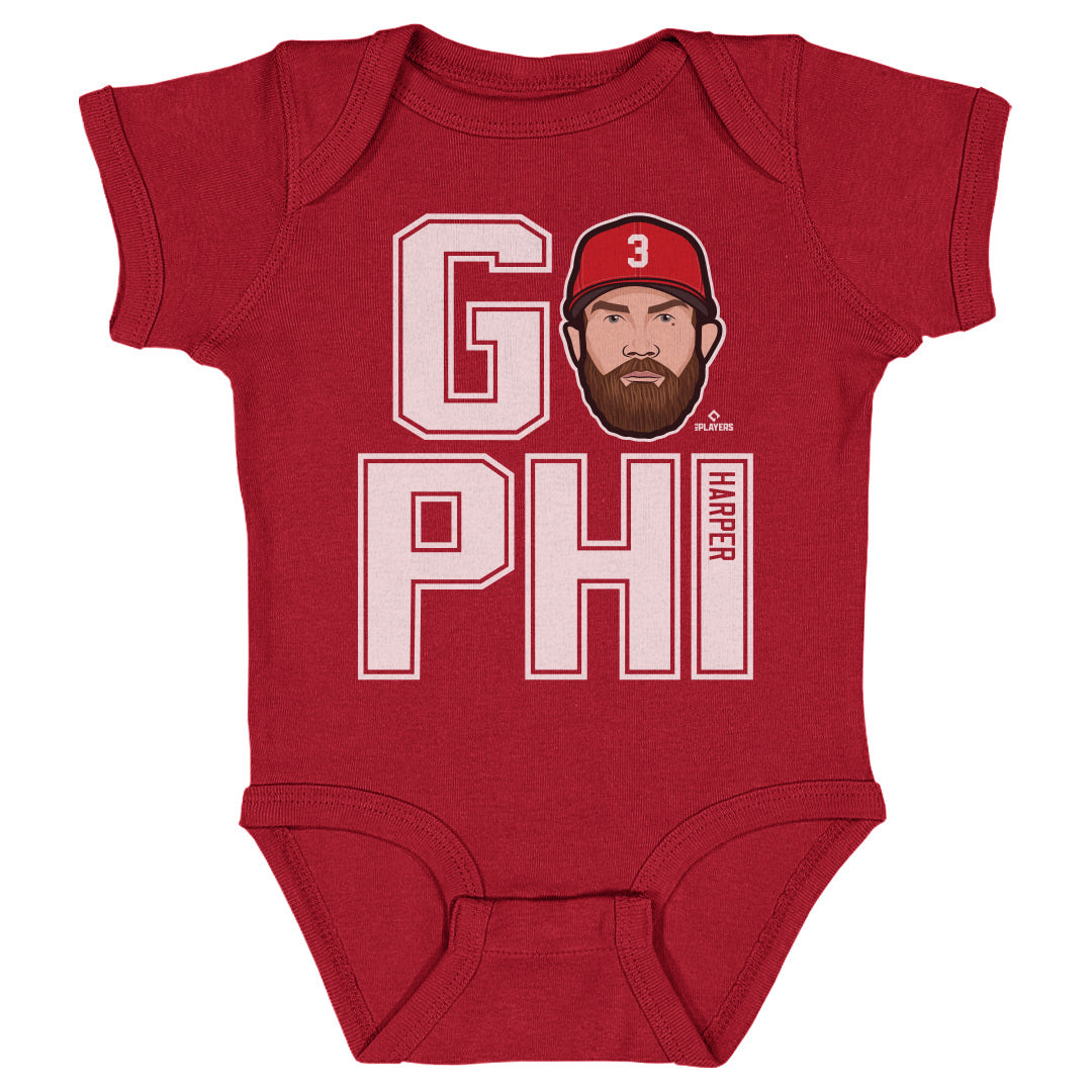 Bryce Harper Kids Baby Onesie | 500 LEVEL