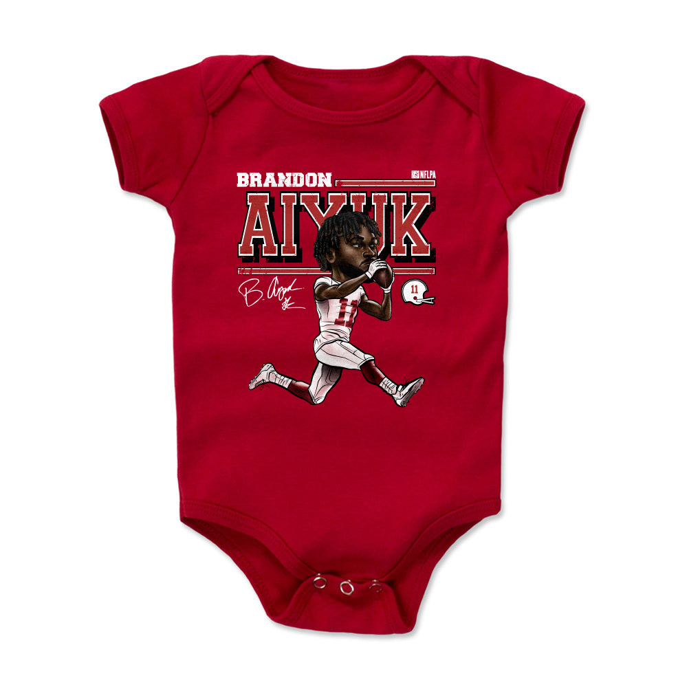 Brandon Aiyuk Kids Baby Onesie | 500 LEVEL