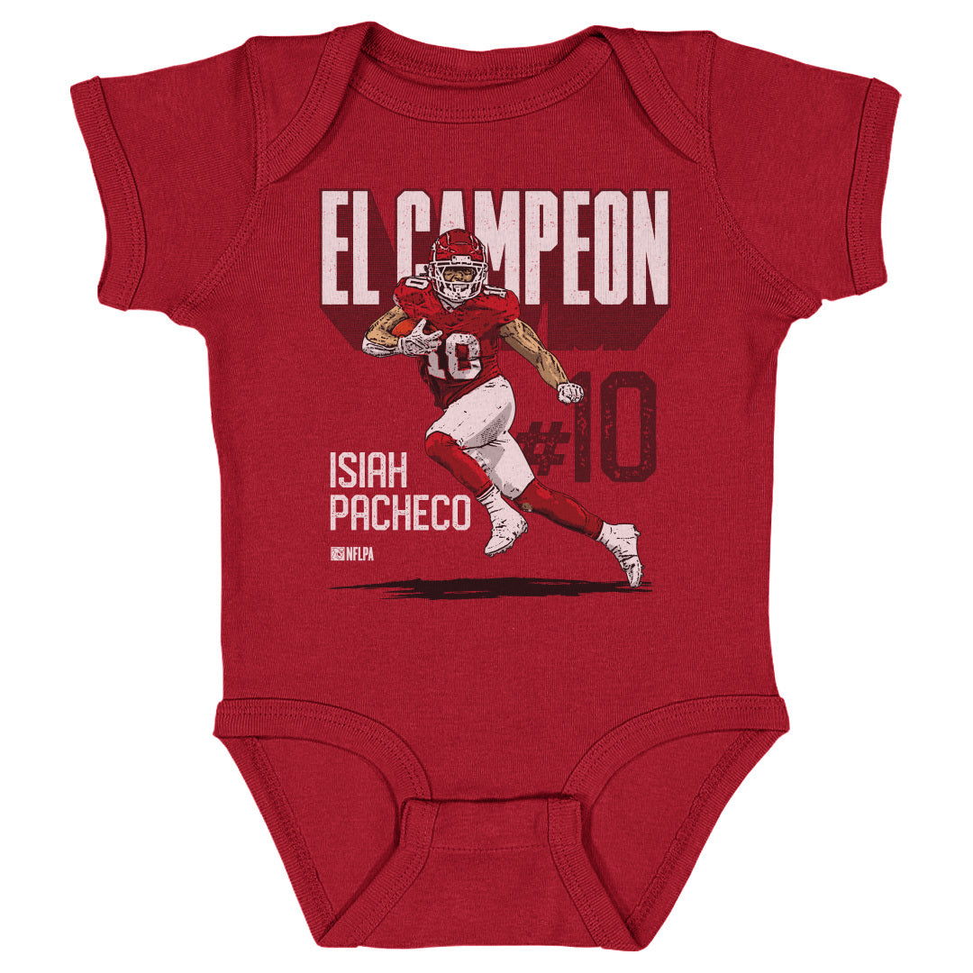 Isiah Pacheco Kids Baby Onesie | 500 LEVEL