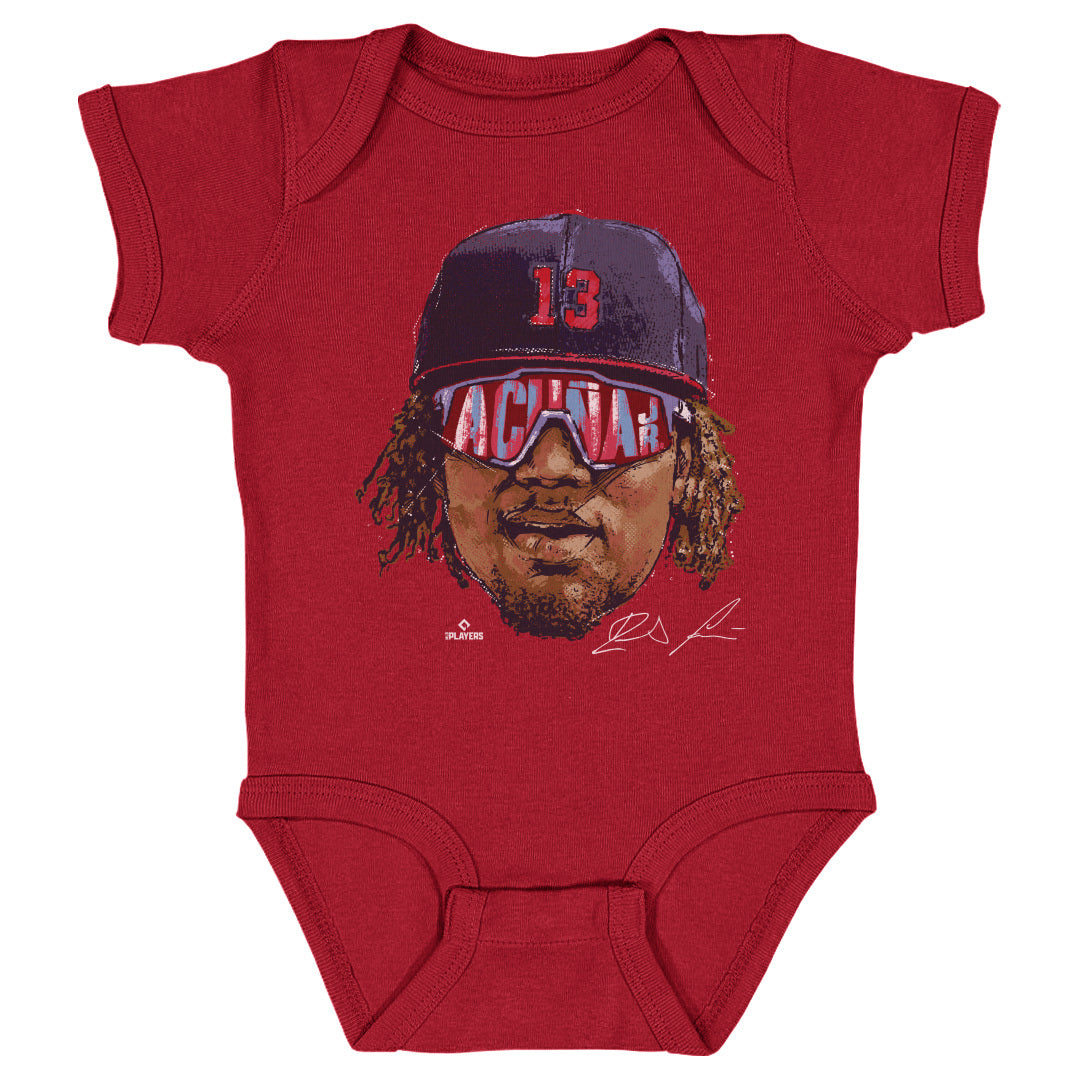 Ronald Acuna Jr. Kids Baby Onesie | 500 LEVEL