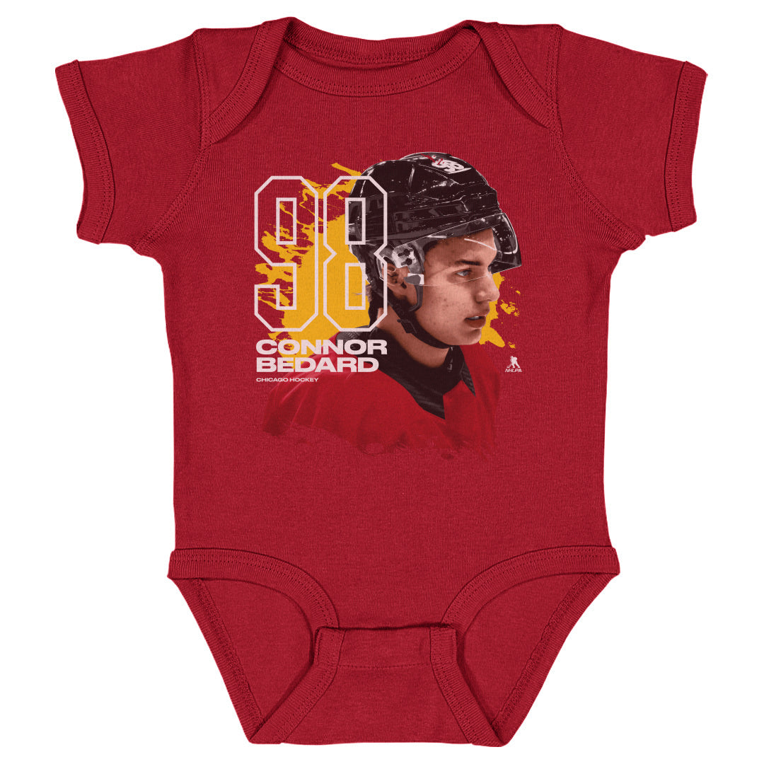 Connor Bedard Kids Baby Onesie | 500 LEVEL