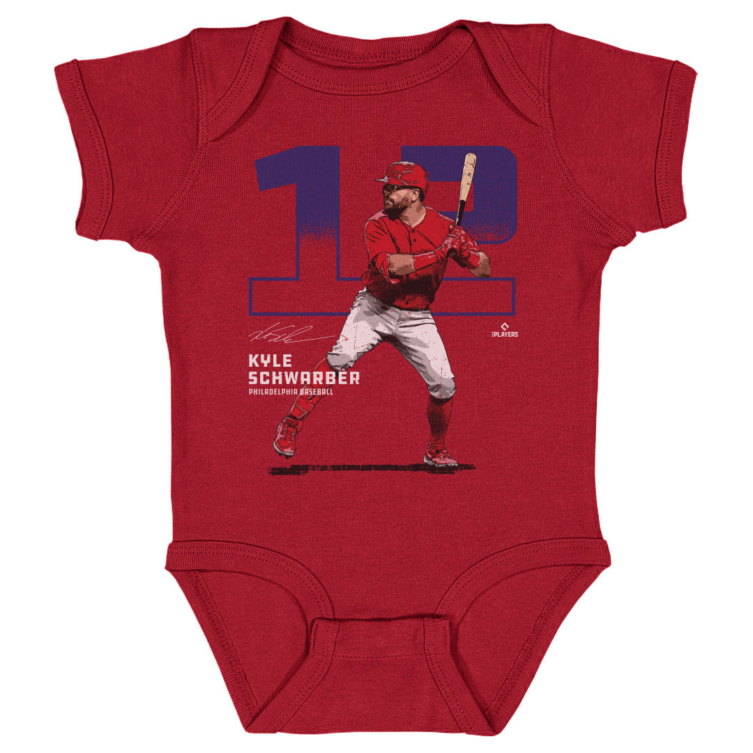 Kyle Schwarber Kids Baby Onesie | 500 LEVEL