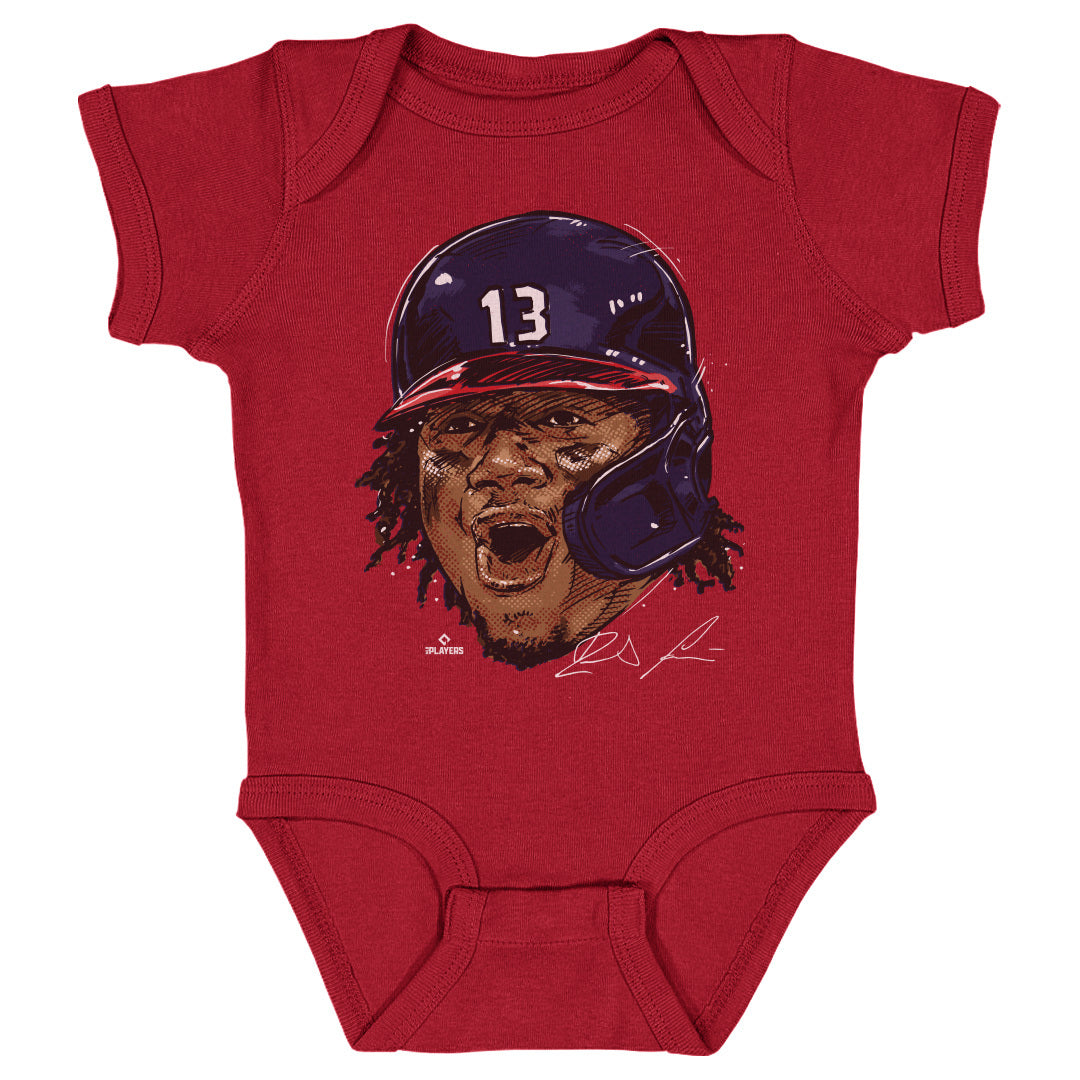 Ronald Acuna Jr. Kids Baby Onesie | 500 LEVEL
