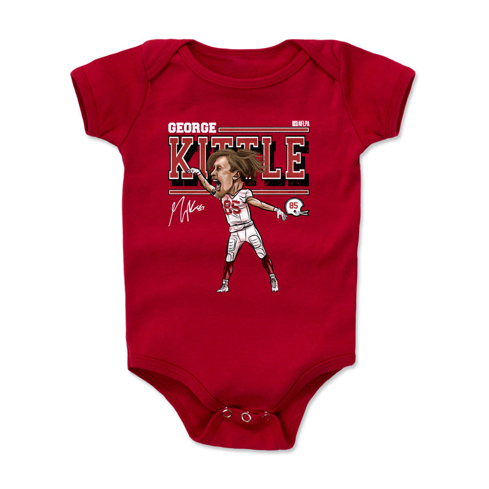 George Kittle Kids Baby Onesie | 500 LEVEL