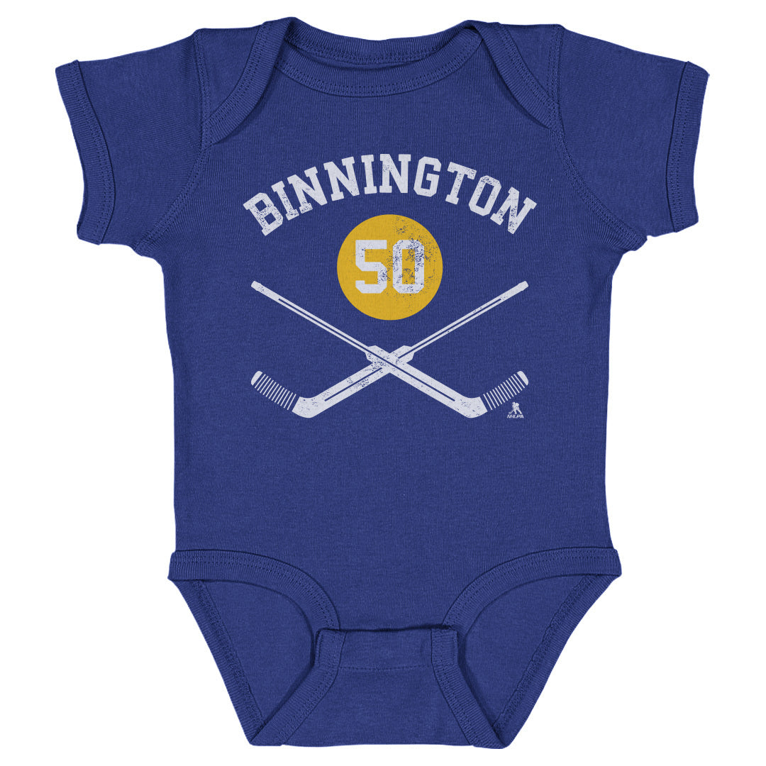 Jordan Binnington Kids Baby Onesie | 500 LEVEL