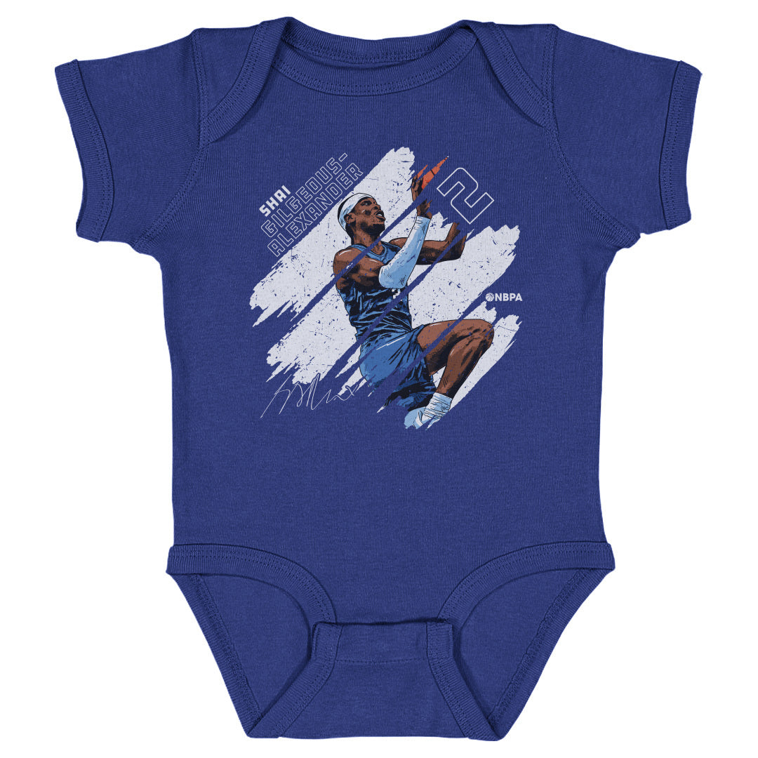 Shai Gilgeous-Alexander Kids Baby Onesie | 500 LEVEL