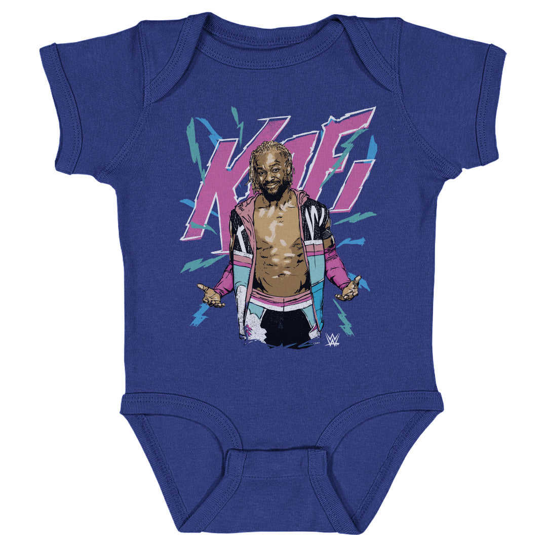 Kofi Kingston Kids Baby Onesie | 500 LEVEL