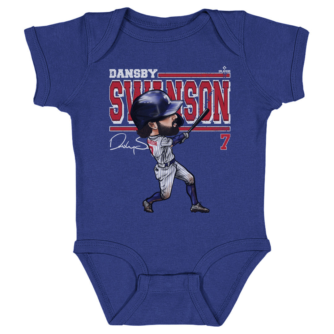 Dansby Swanson Kids Baby Onesie | 500 LEVEL