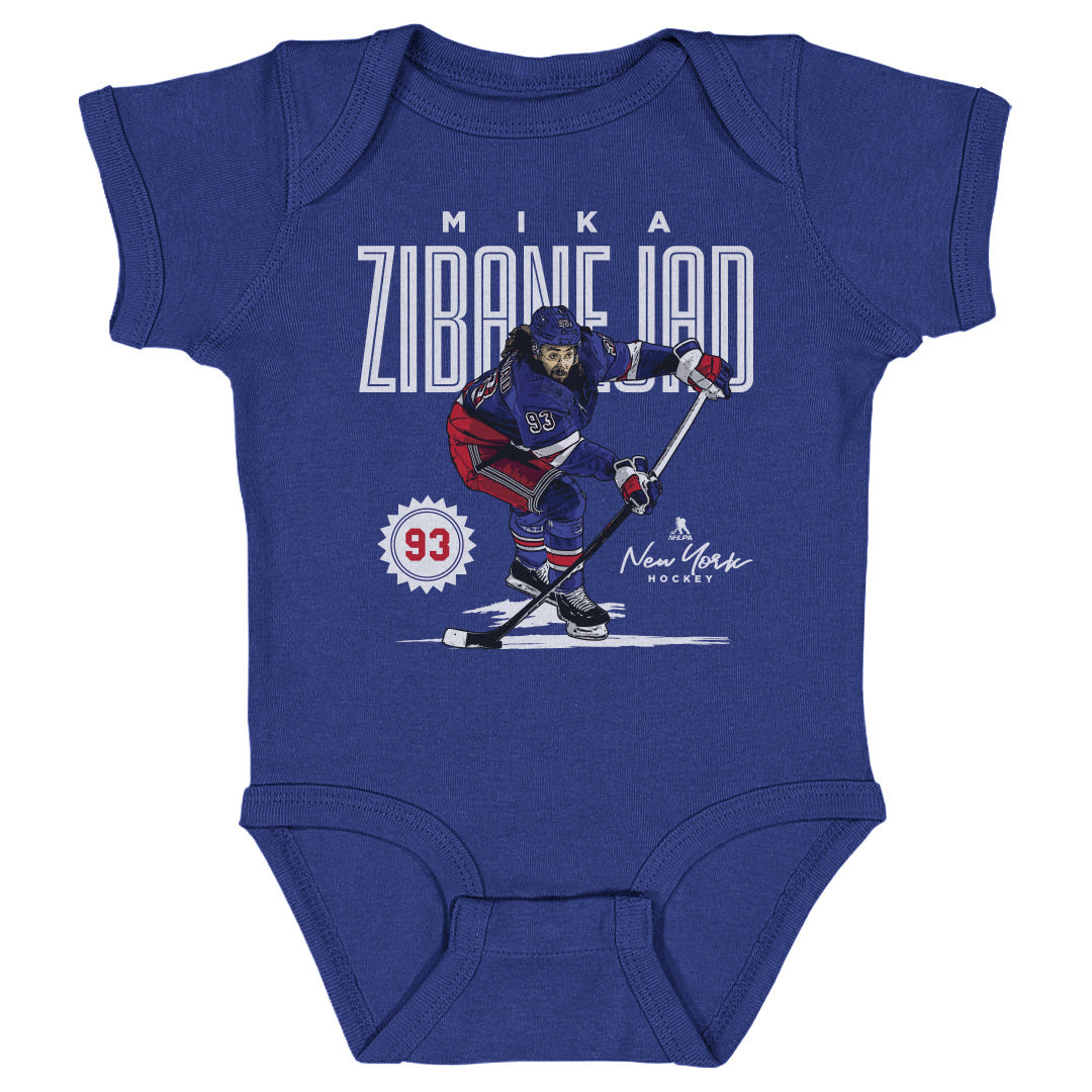 Mika Zibanejad Kids Baby Onesie | 500 LEVEL