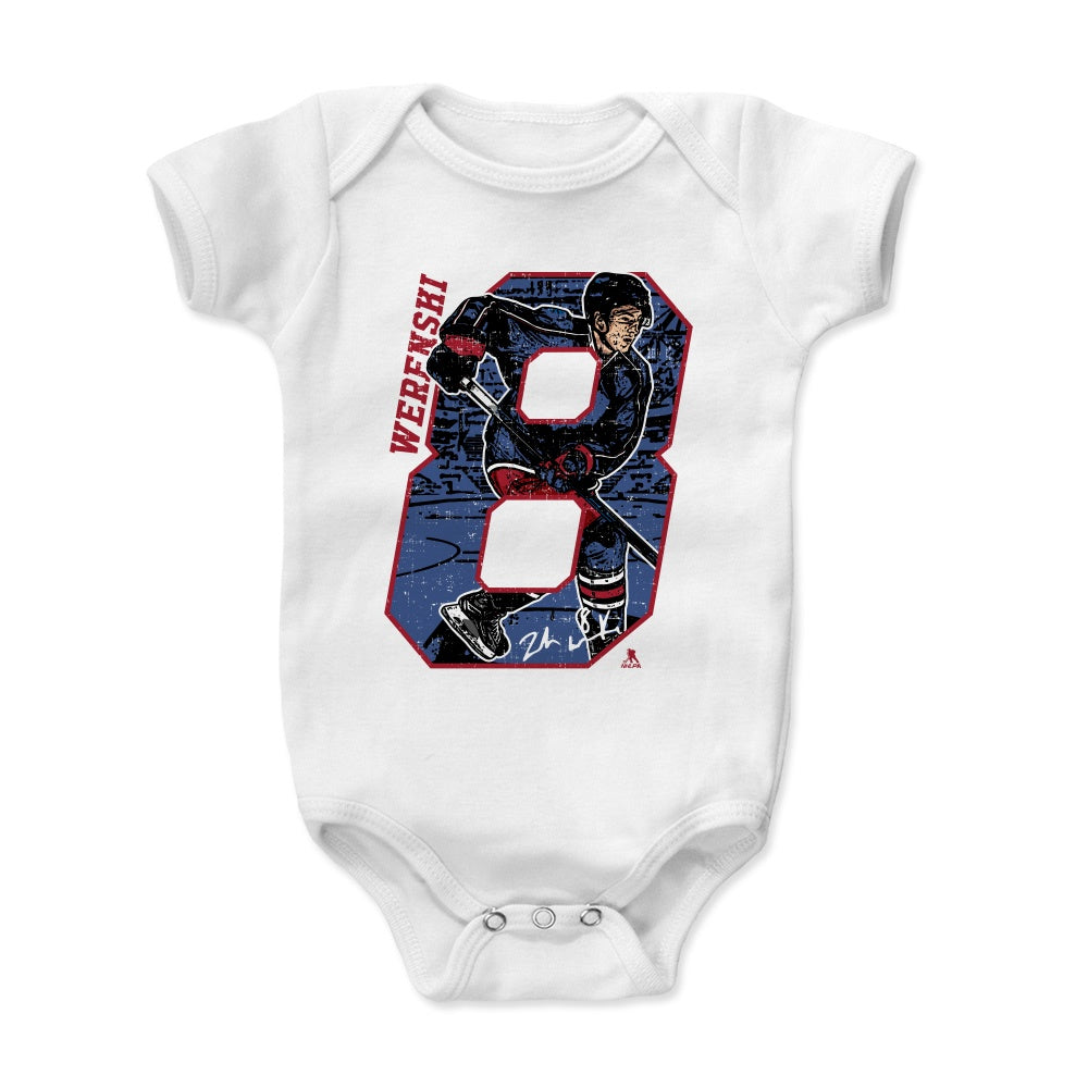 Zach Werenski Kids Baby Onesie | 500 LEVEL