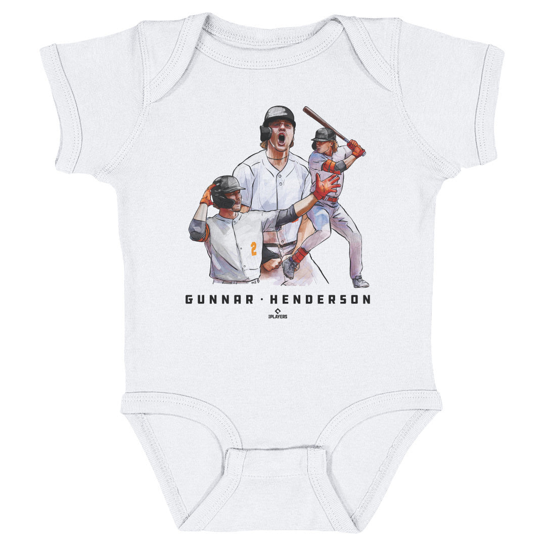 Gunnar Henderson Kids Baby Onesie | 500 LEVEL