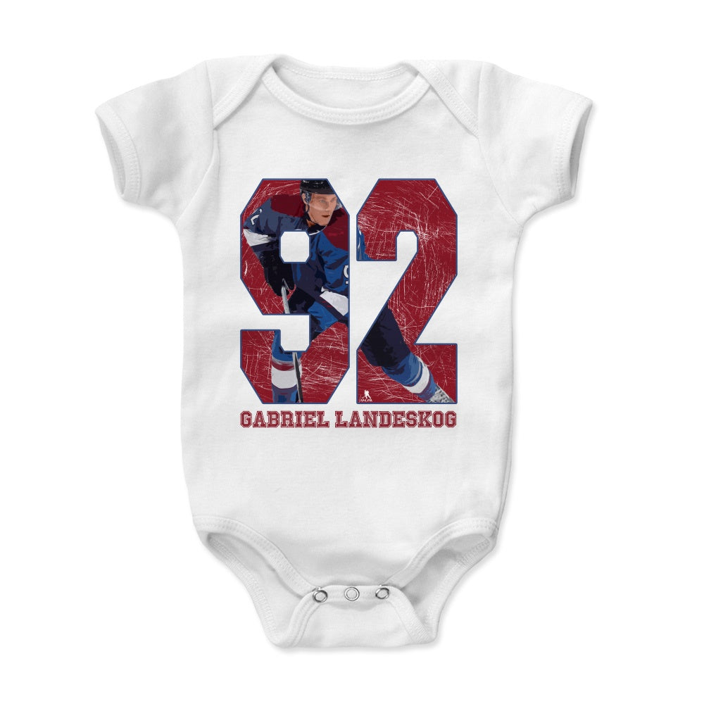 Gabriel Landeskog Kids Baby Onesie | 500 LEVEL