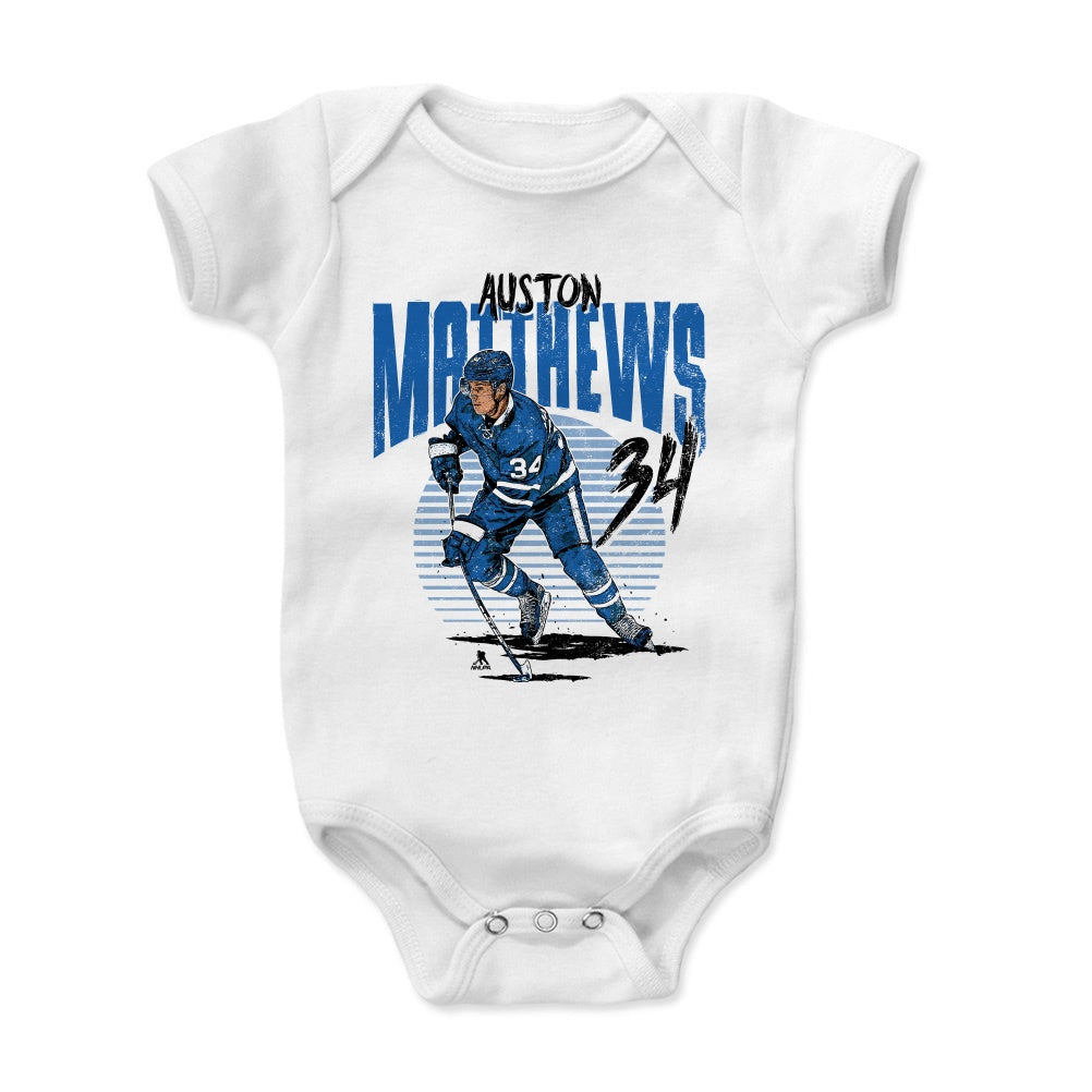 Auston Matthews Kids Baby Onesie | 500 LEVEL