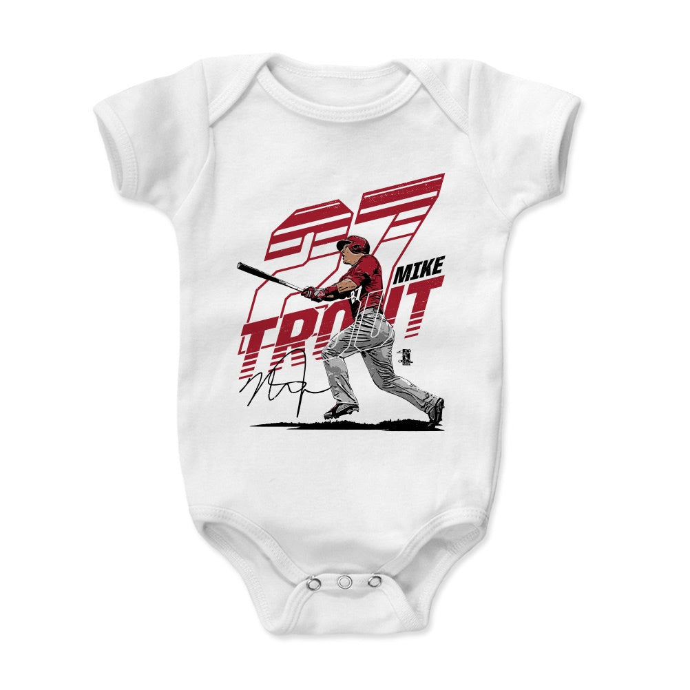 Mike Trout Kids Baby Onesie | 500 LEVEL