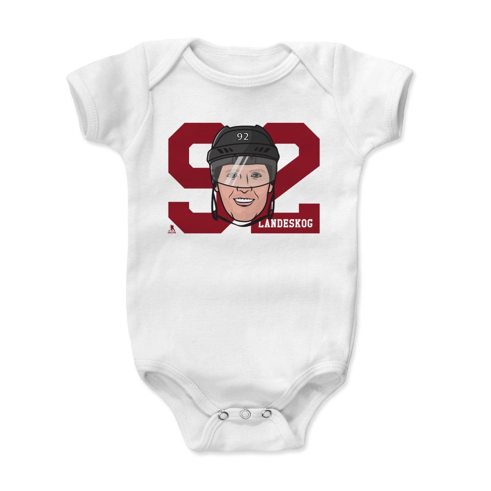 Gabriel Landeskog Kids Baby Onesie | 500 LEVEL