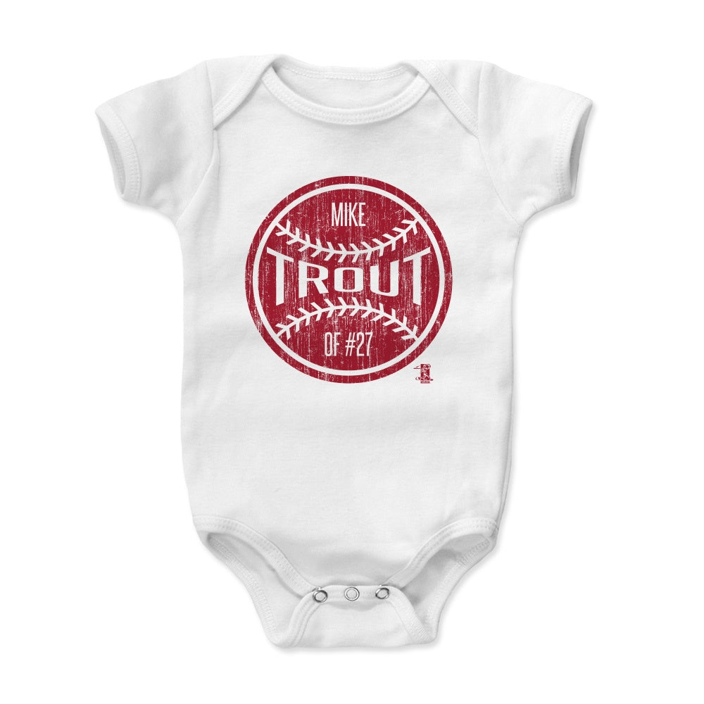 Mike Trout Kids Baby Onesie | 500 LEVEL
