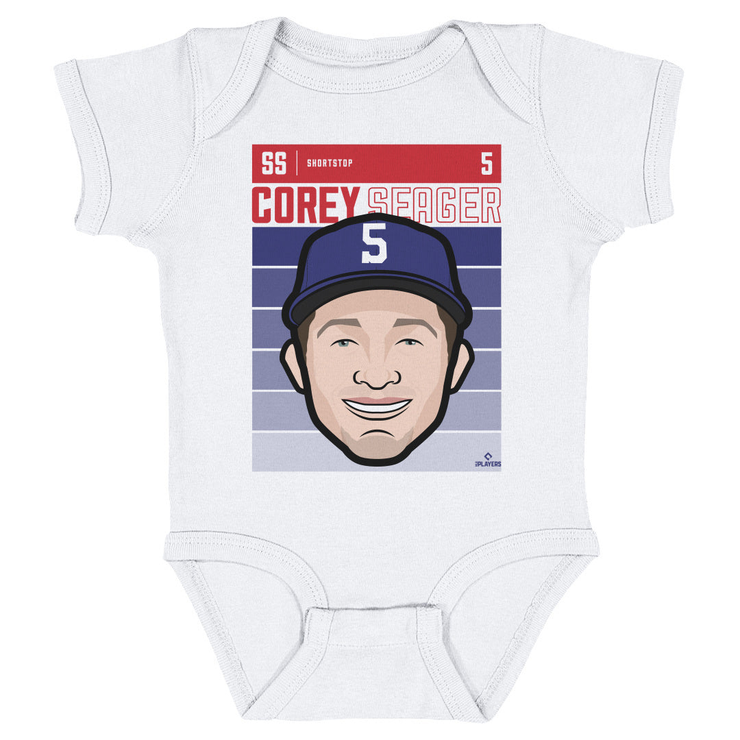 Corey Seager Kids Baby Onesie | 500 LEVEL