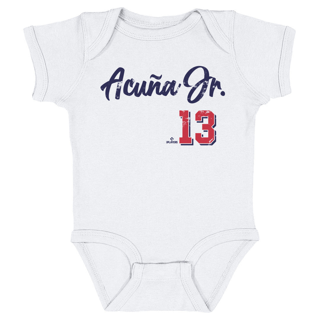 Ronald Acuna Jr. Kids Baby Onesie | 500 LEVEL