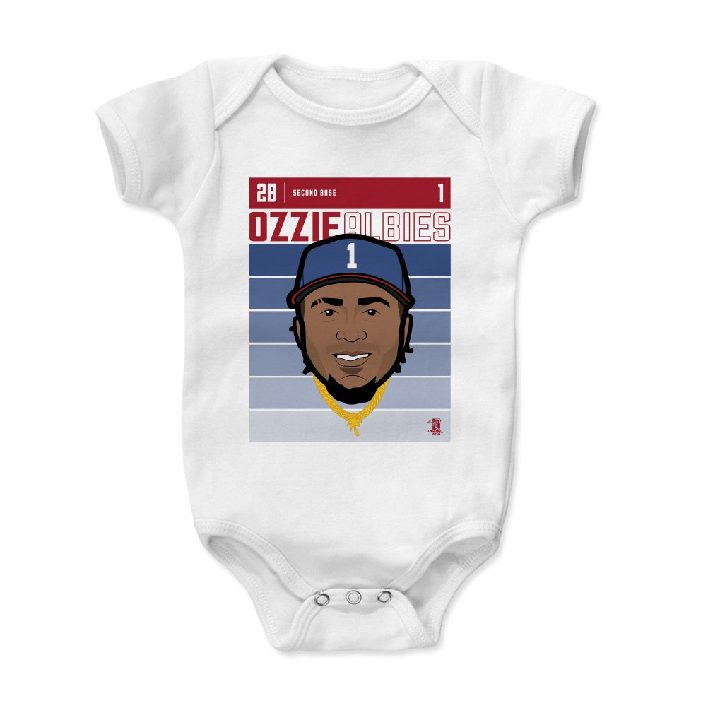 Ozzie Albies Kids Baby Onesie | 500 LEVEL