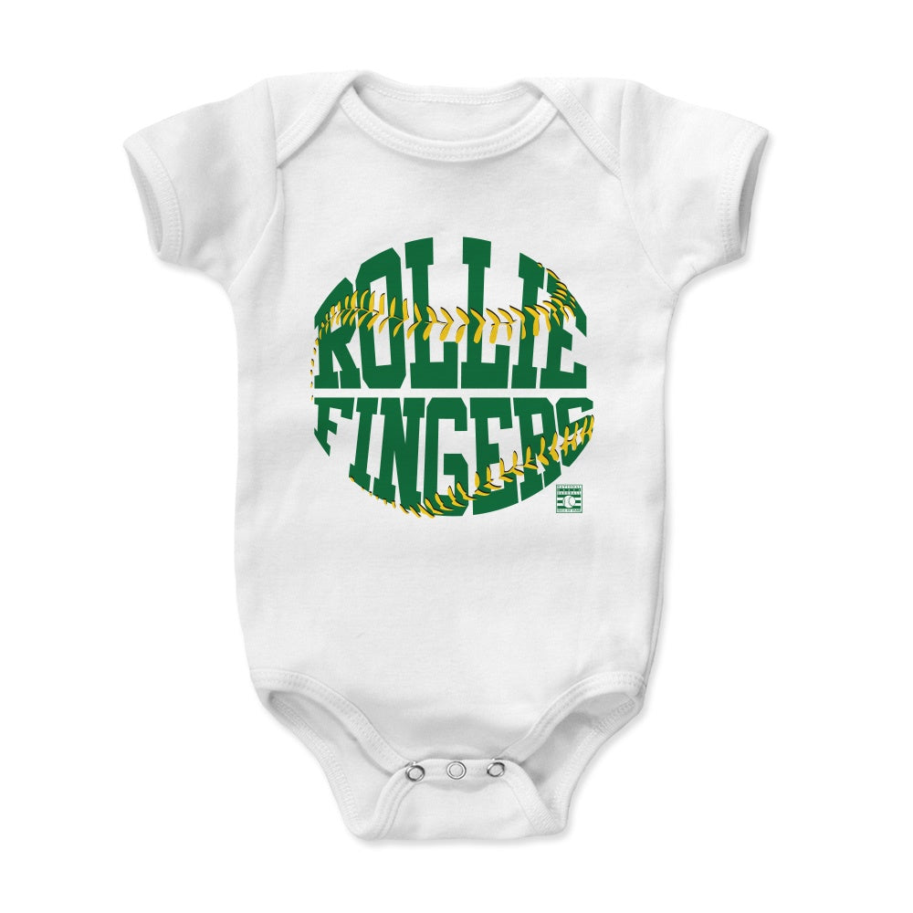Rollie Fingers Kids Baby Onesie | 500 LEVEL