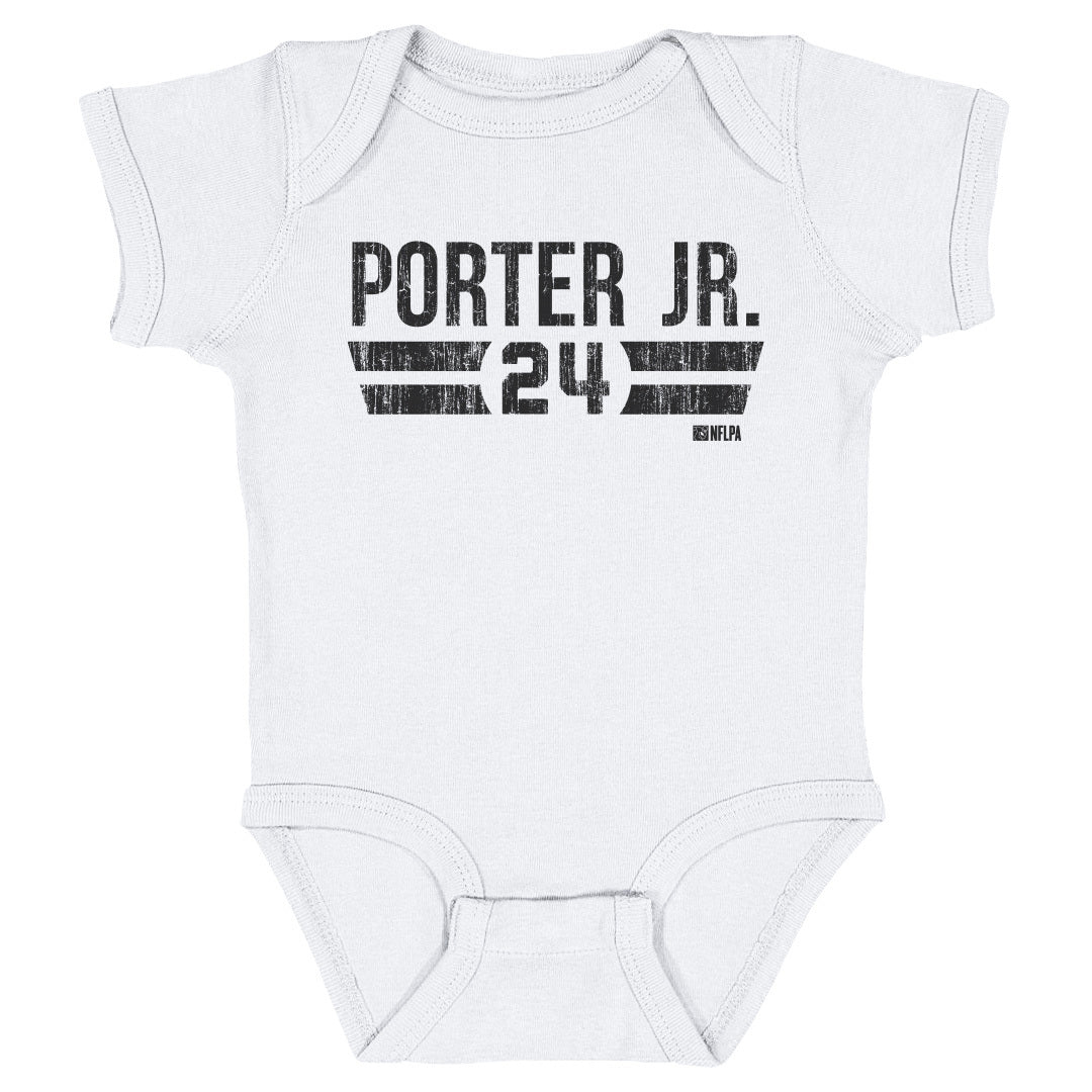 Joey Porter Jr. Kids Baby Onesie | 500 LEVEL