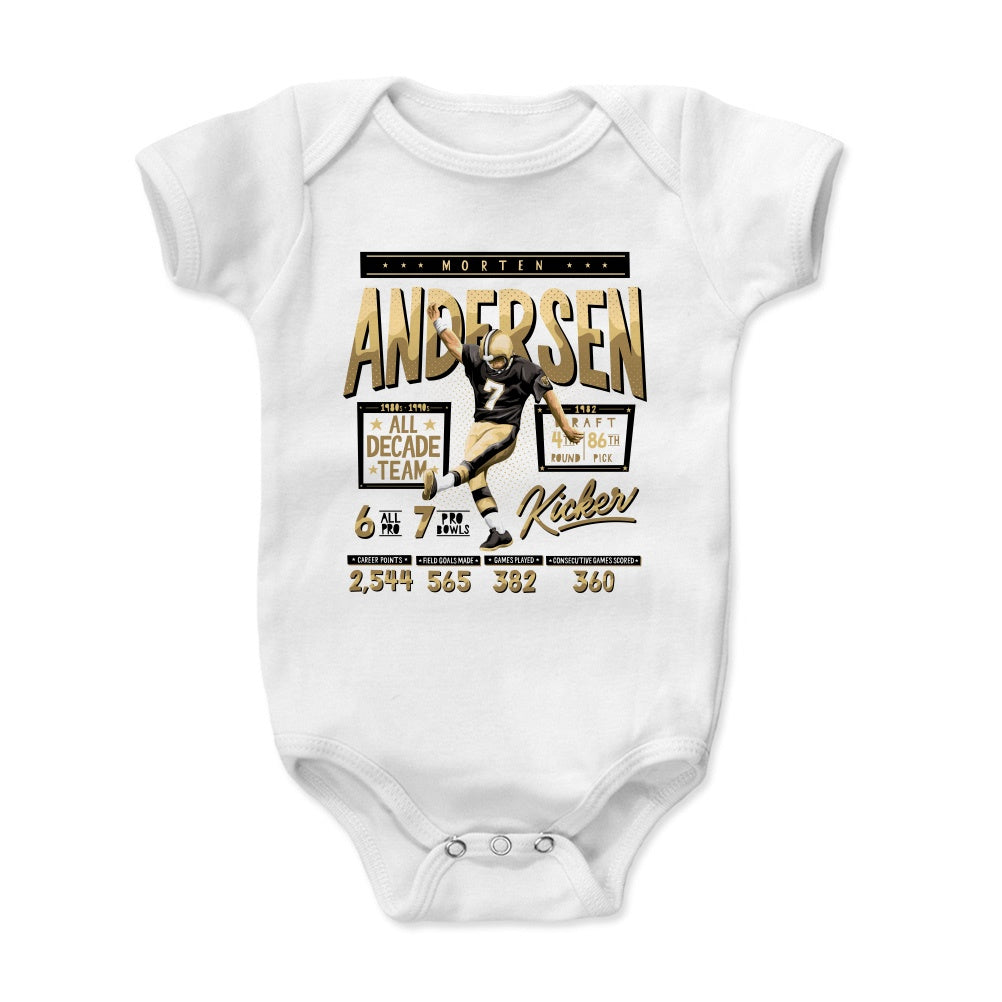 Morten Andersen Kids Baby Onesie | 500 LEVEL