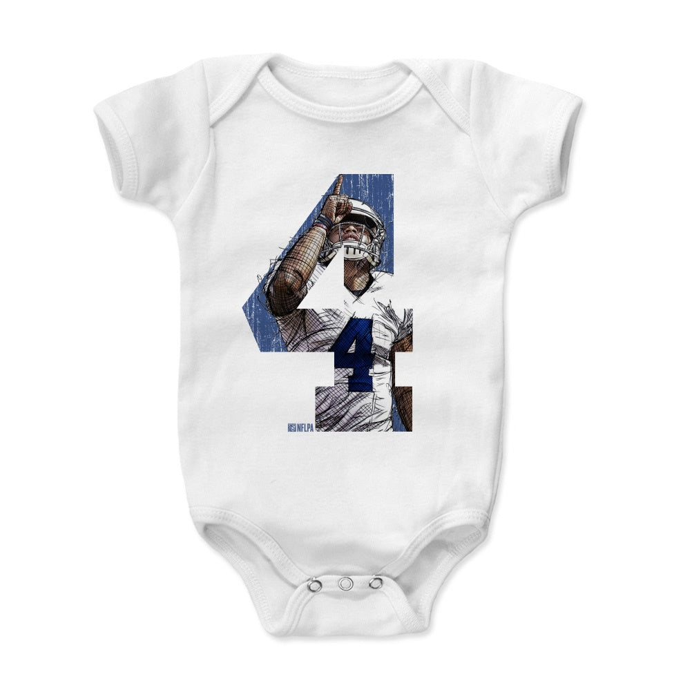 Dak Prescott Kids Baby Onesie | 500 LEVEL