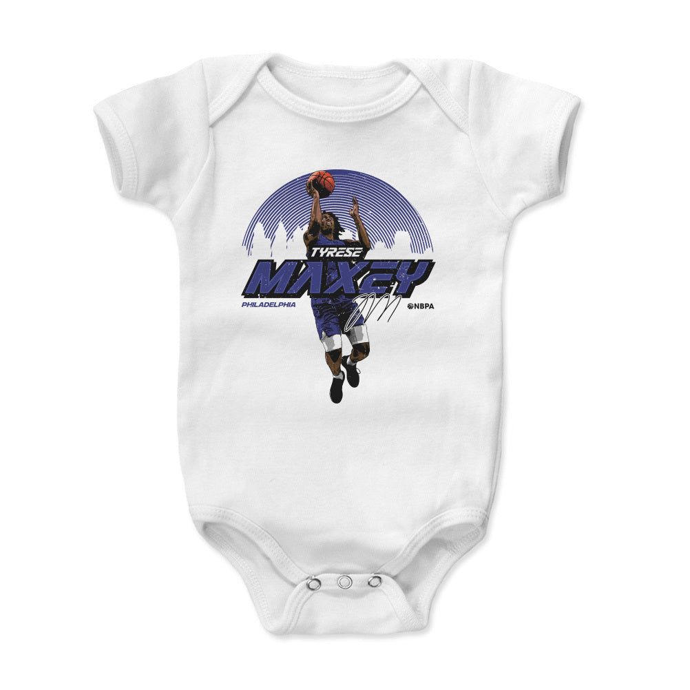 Tyrese Maxey Kids Baby Onesie | 500 LEVEL