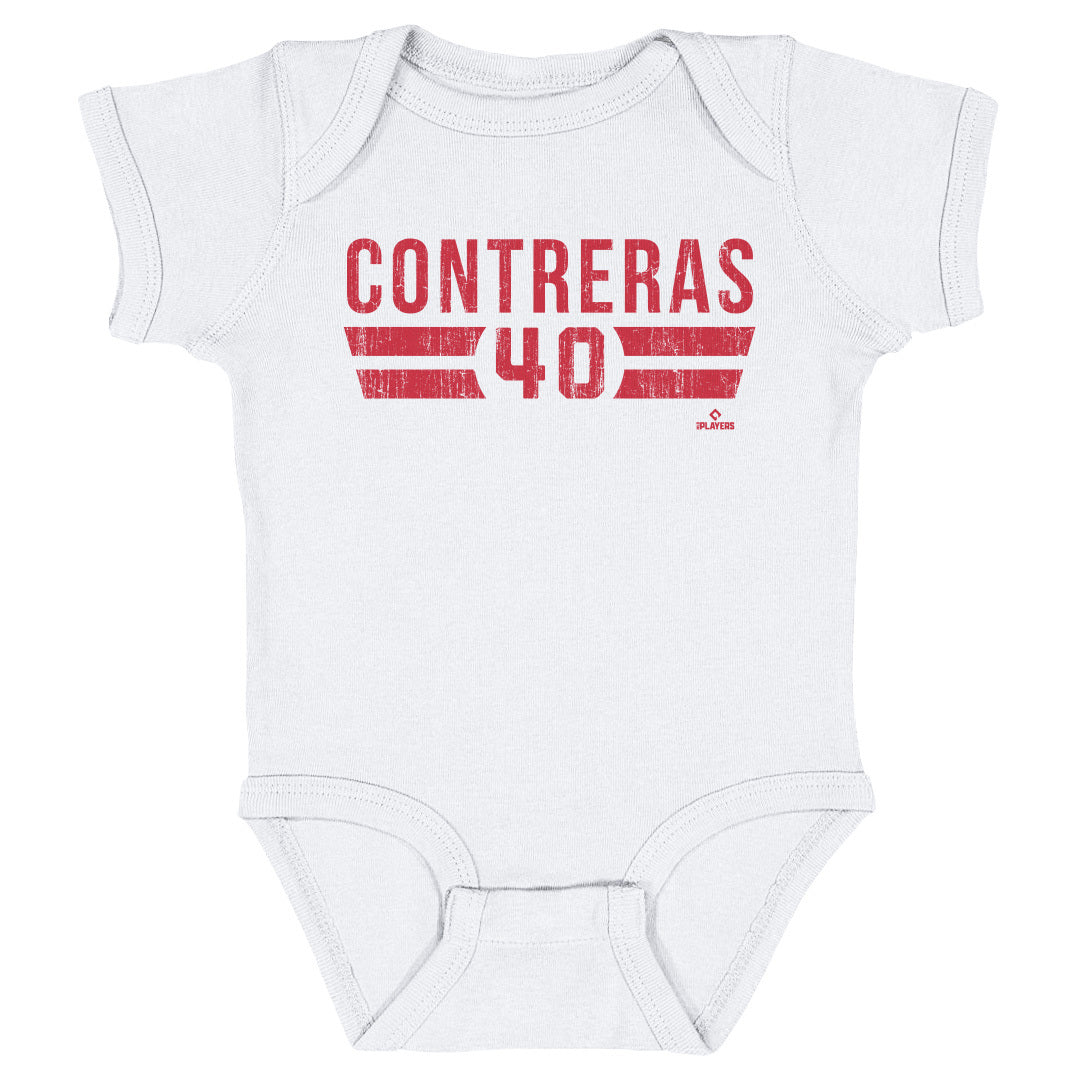 Willson Contreras Kids Baby Onesie | 500 LEVEL