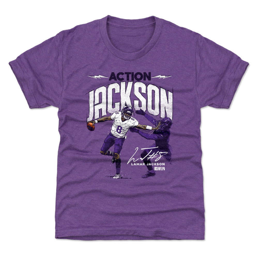Lamar Jackson Kids T-Shirt | 500 LEVEL