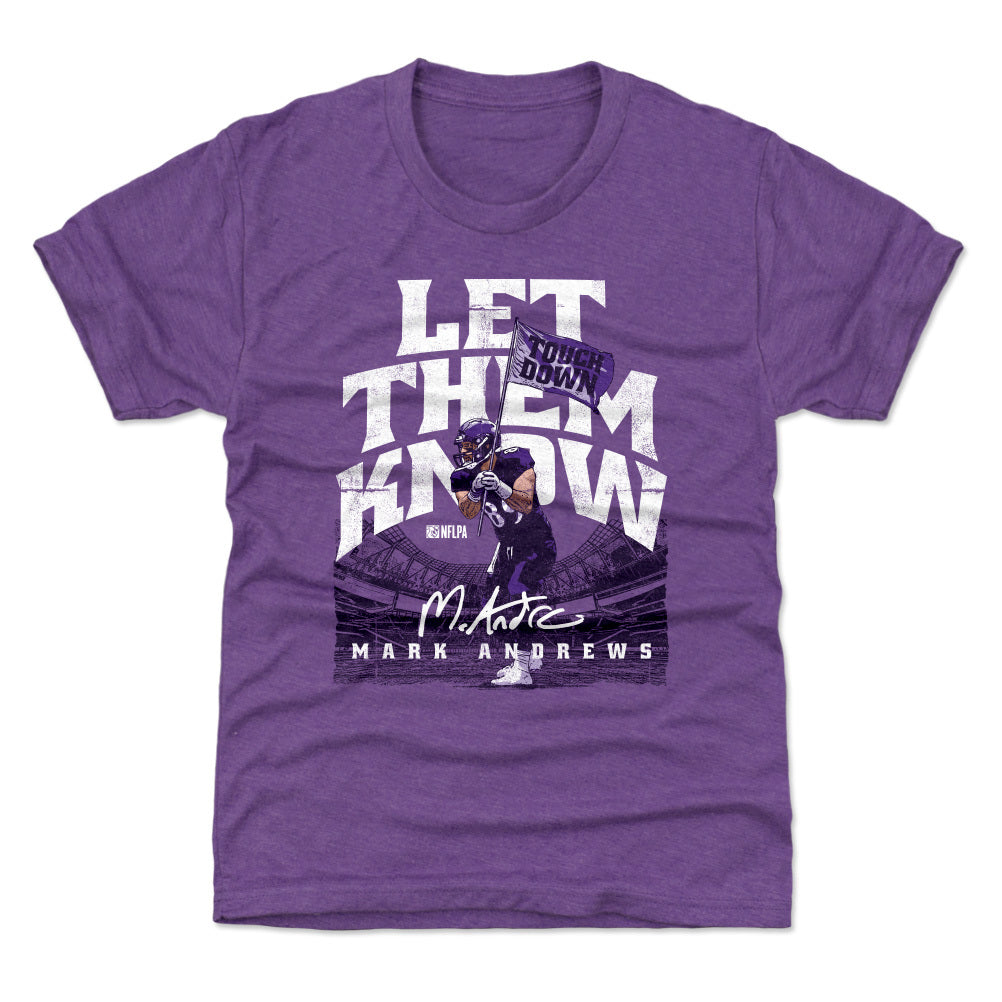 Mark Andrews Kids T-Shirt | 500 LEVEL
