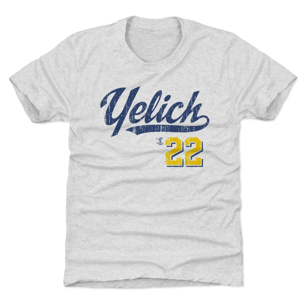 Christian Yelich Kids T-Shirt | 500 LEVEL
