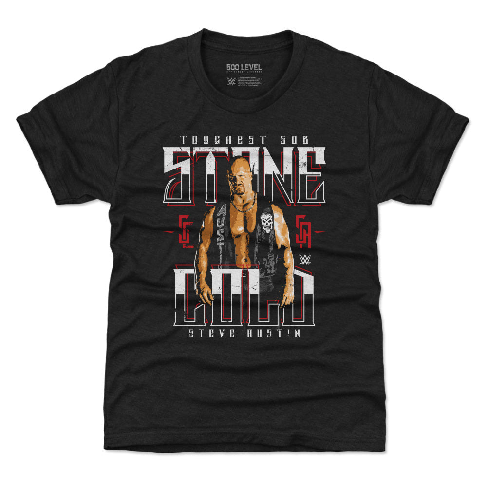 Stone Cold Steve Austin Kids T-Shirt | 500 LEVEL