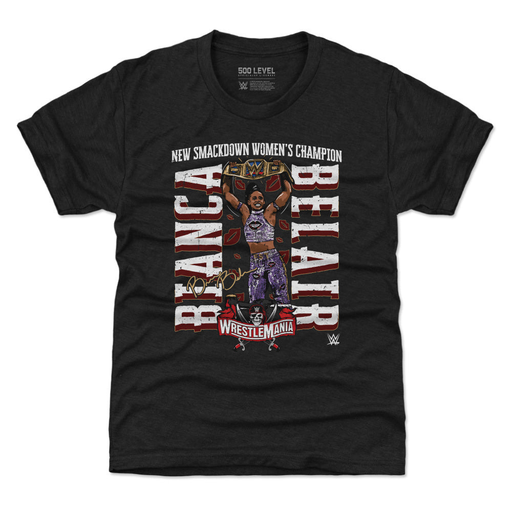 Bianca Belair Kids T-Shirt | 500 LEVEL