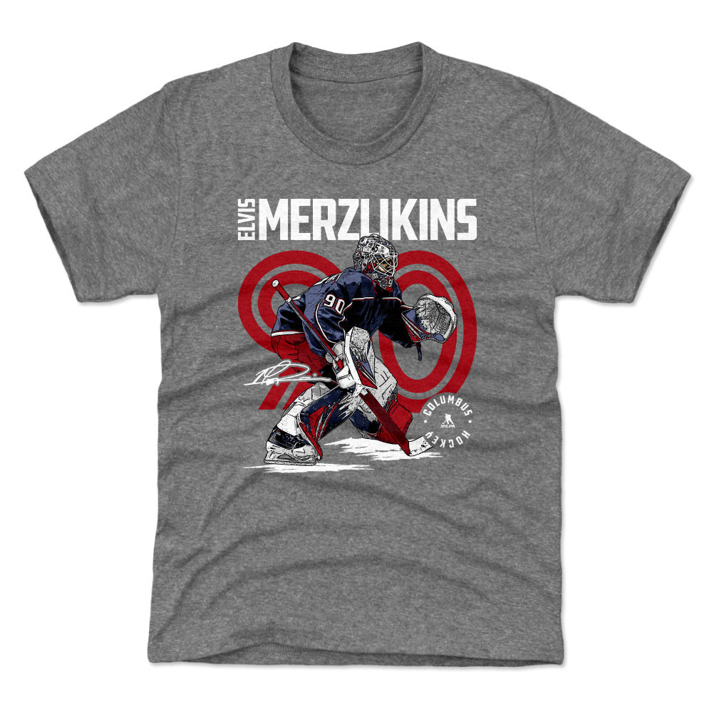 Elvis Merzlikins Kids T-Shirt | 500 LEVEL