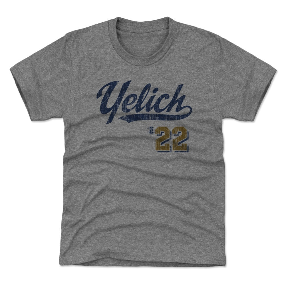 Christian Yelich Kids T-Shirt | 500 LEVEL