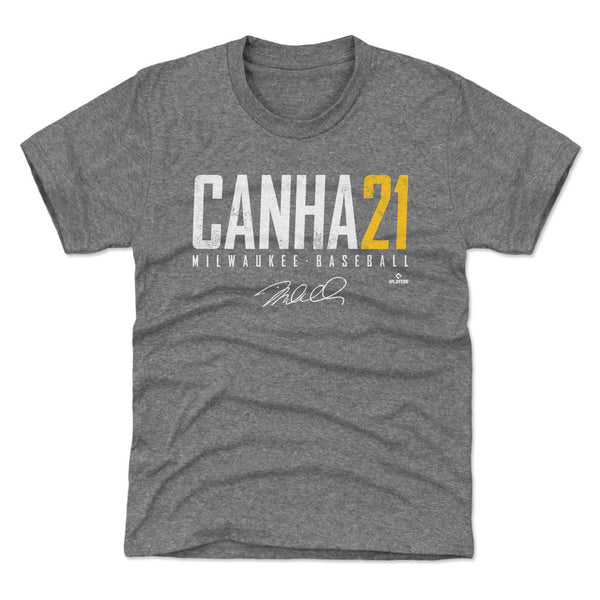 Mark Canha Milwaukee Font Shirt - Limotees