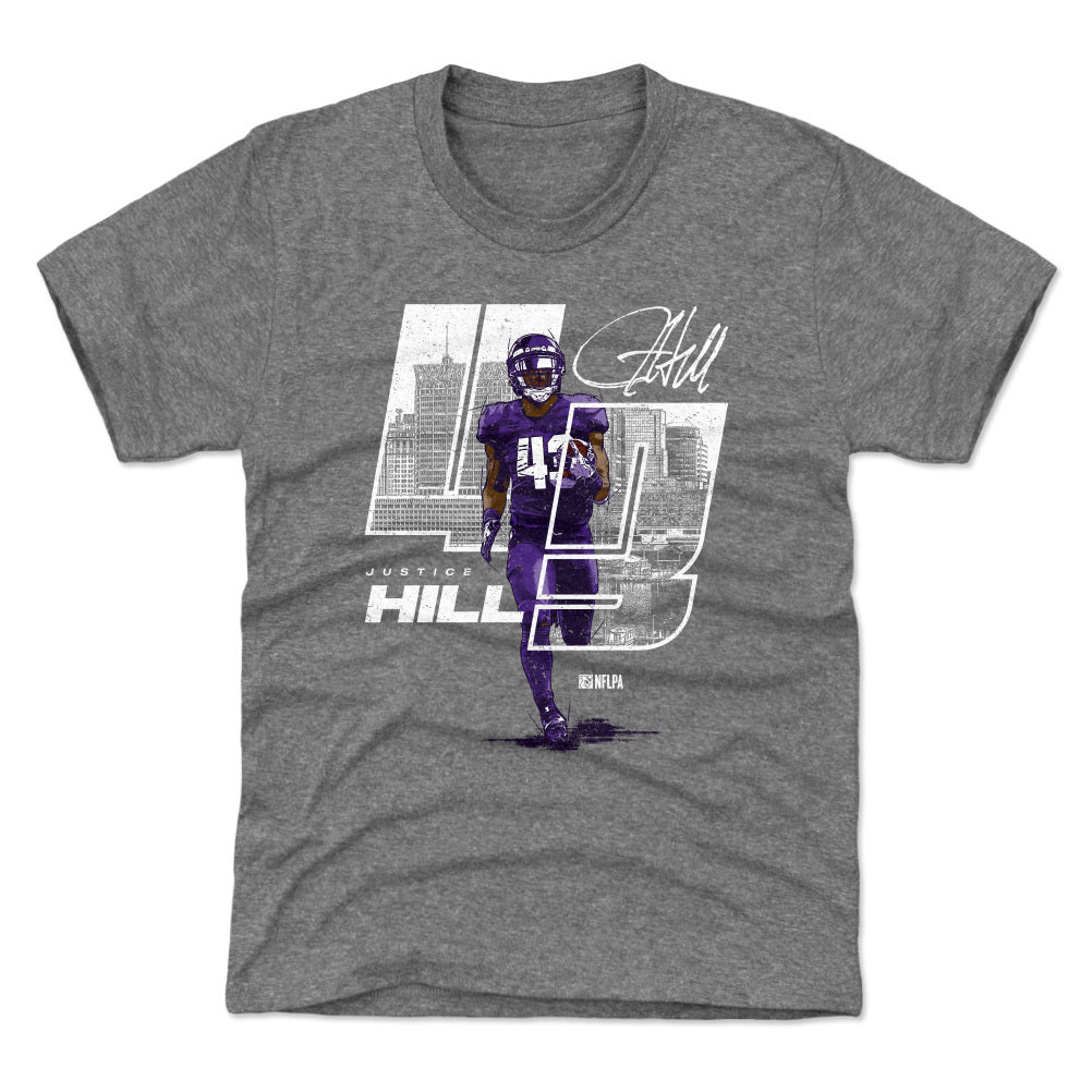 Justice Hill Kids T-Shirt | 500 LEVEL