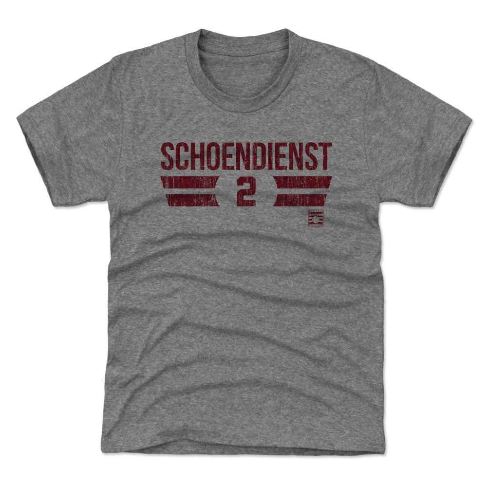 Red Schoendienst Kids T-Shirt | 500 LEVEL