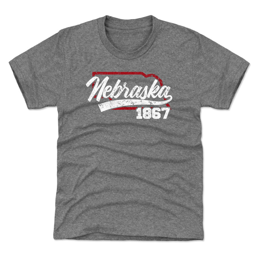 Nebraska Kids T-Shirt | 500 LEVEL