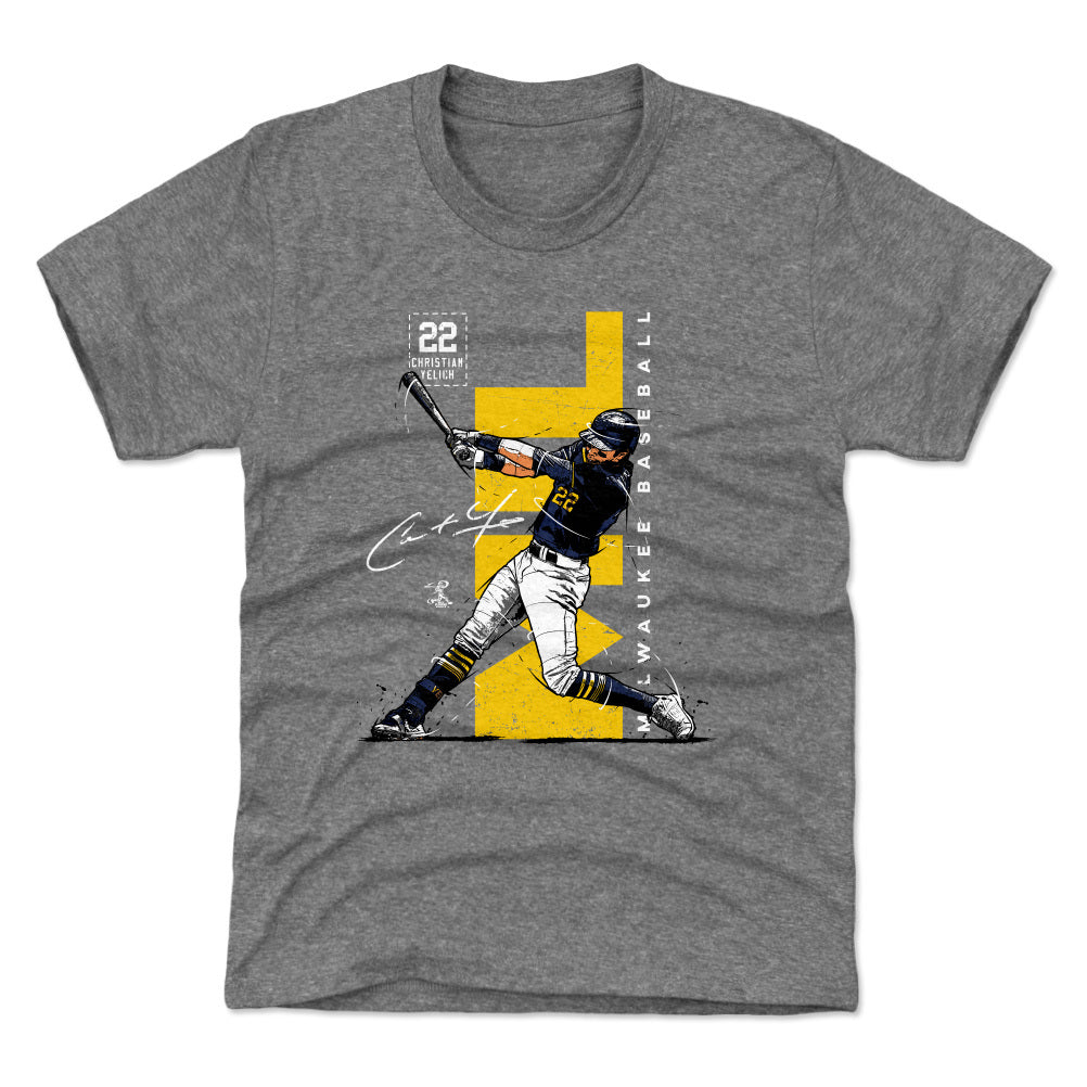 Christian Yelich Kids T-Shirt | 500 LEVEL