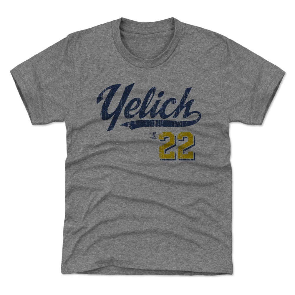 Christian Yelich Kids T-Shirt | 500 LEVEL