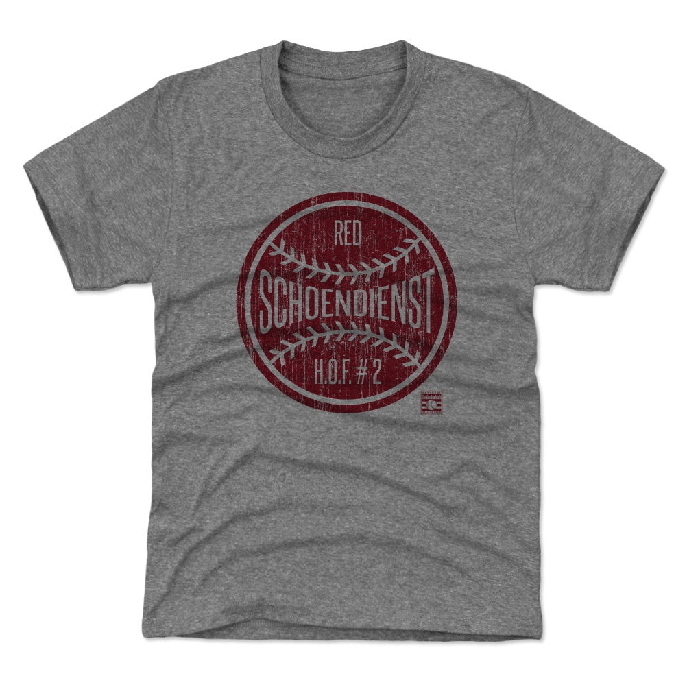 Red Schoendienst Kids T-Shirt | 500 LEVEL