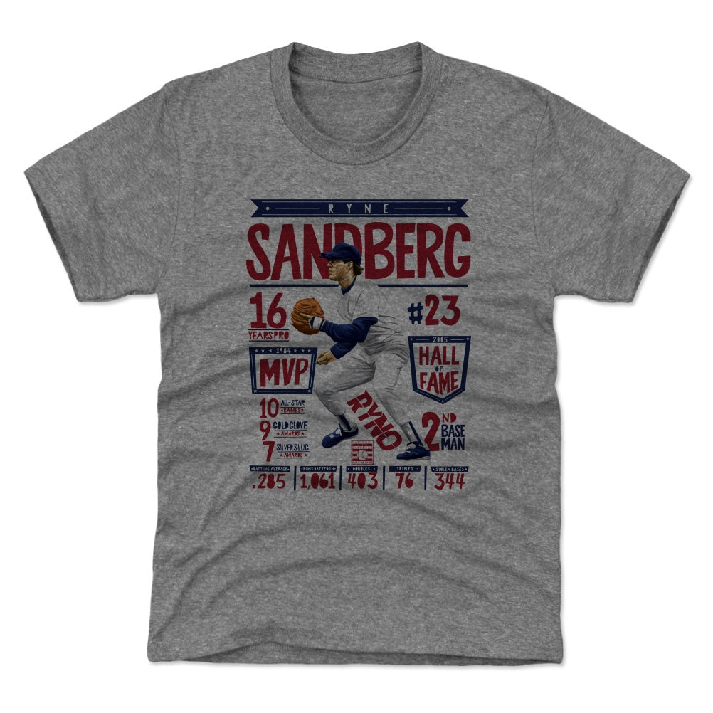 Ryne Sandberg Kids T-Shirt | 500 LEVEL