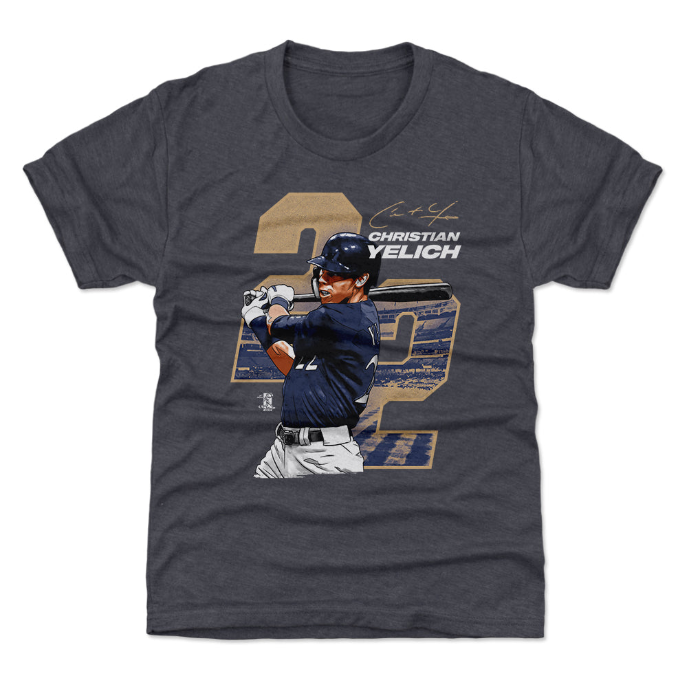 Christian Yelich Kids T-Shirt | 500 LEVEL